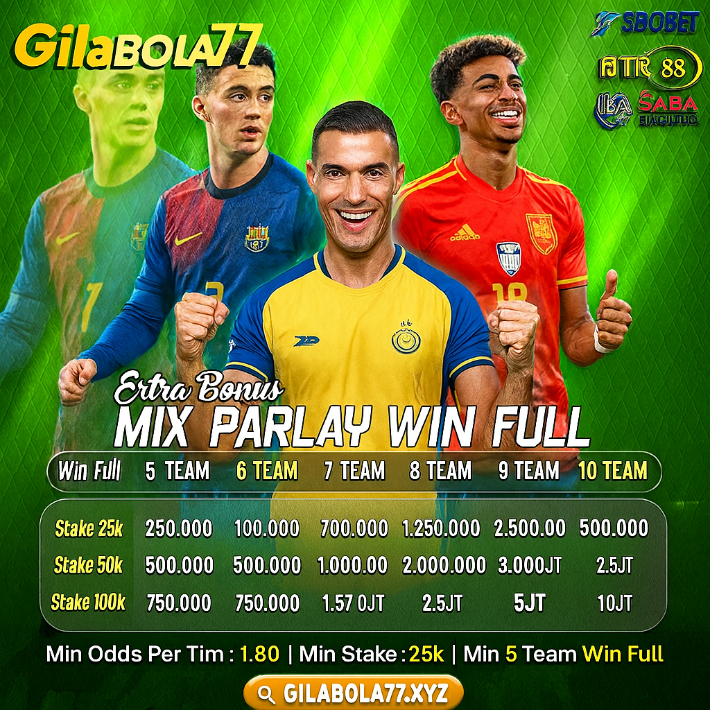Gilabola77 : Situs Resmi Nonton Gila Bola77 Langsung Gratis